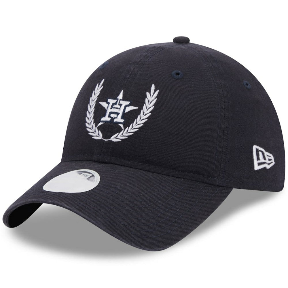 Houston Astros Women's Leaves 9TWENTY Adjustable Hat Navy | New Era