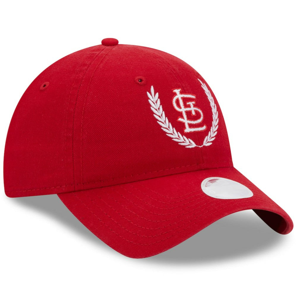 St. Louis Cardinals Women's Leaves 9TWENTY Adjustable Hat Red | New Era