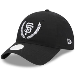 San Francisco Giants Women's Leaves 9TWENTY Adjustable Hat Black | New Era