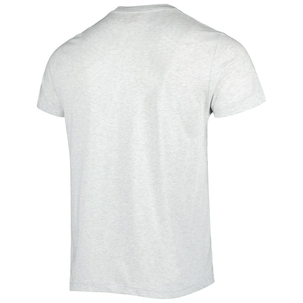 Cleveland Guardians Homage Team Hyper Local Tri-Blend T-Shirt Ash