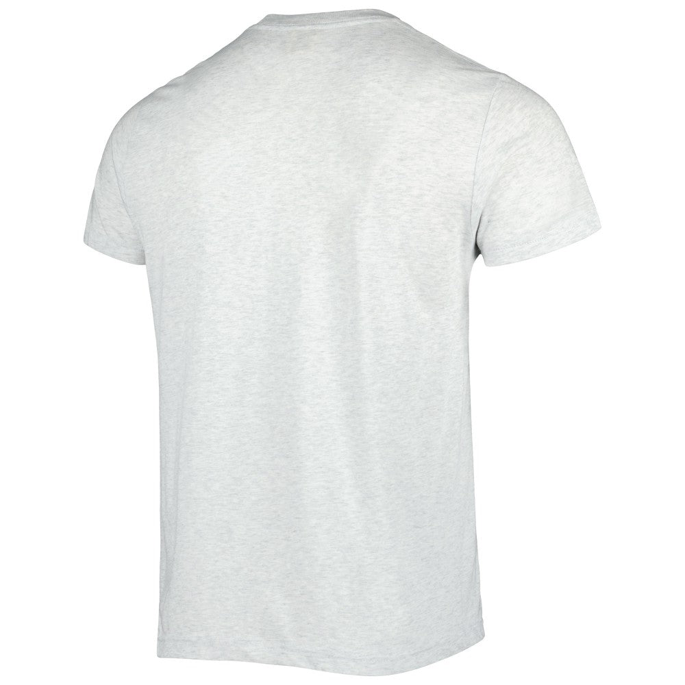Cleveland Guardians Homage Team Hyper Local Tri-Blend T-Shirt Ash