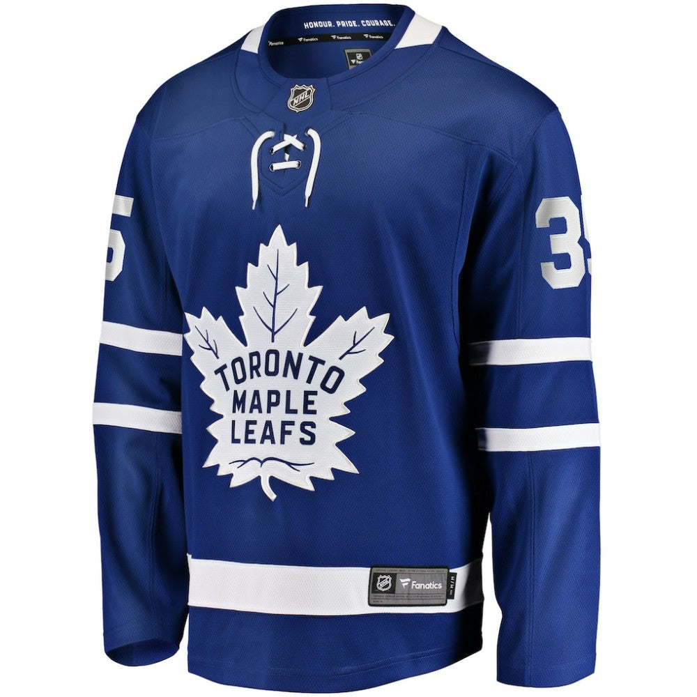 Ilya Samsonov Toronto Maple Leafs Fanatics Home Breakaway Player Jersey Blue