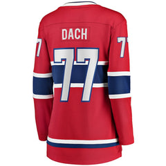 Kirby Dach Montreal Canadiens Fanatics Women's Home Breakaway Player Jersey Red