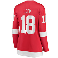 Andrew Copp Detroit Red Wings Fanatics Women's Home Breakaway Player Jersey Red