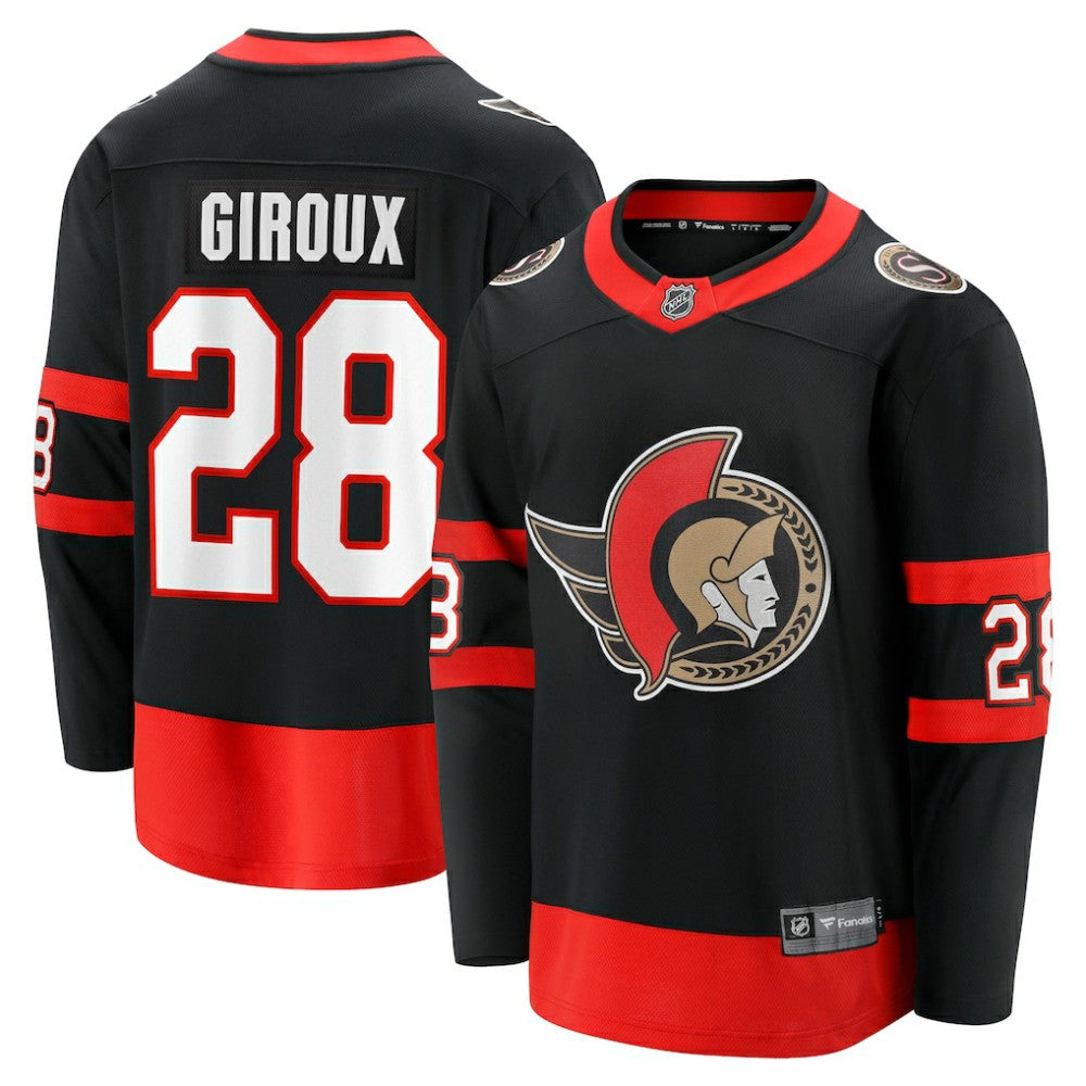 Claude Giroux Ottawa Senators Fanatics Home Breakaway Player Jersey Black