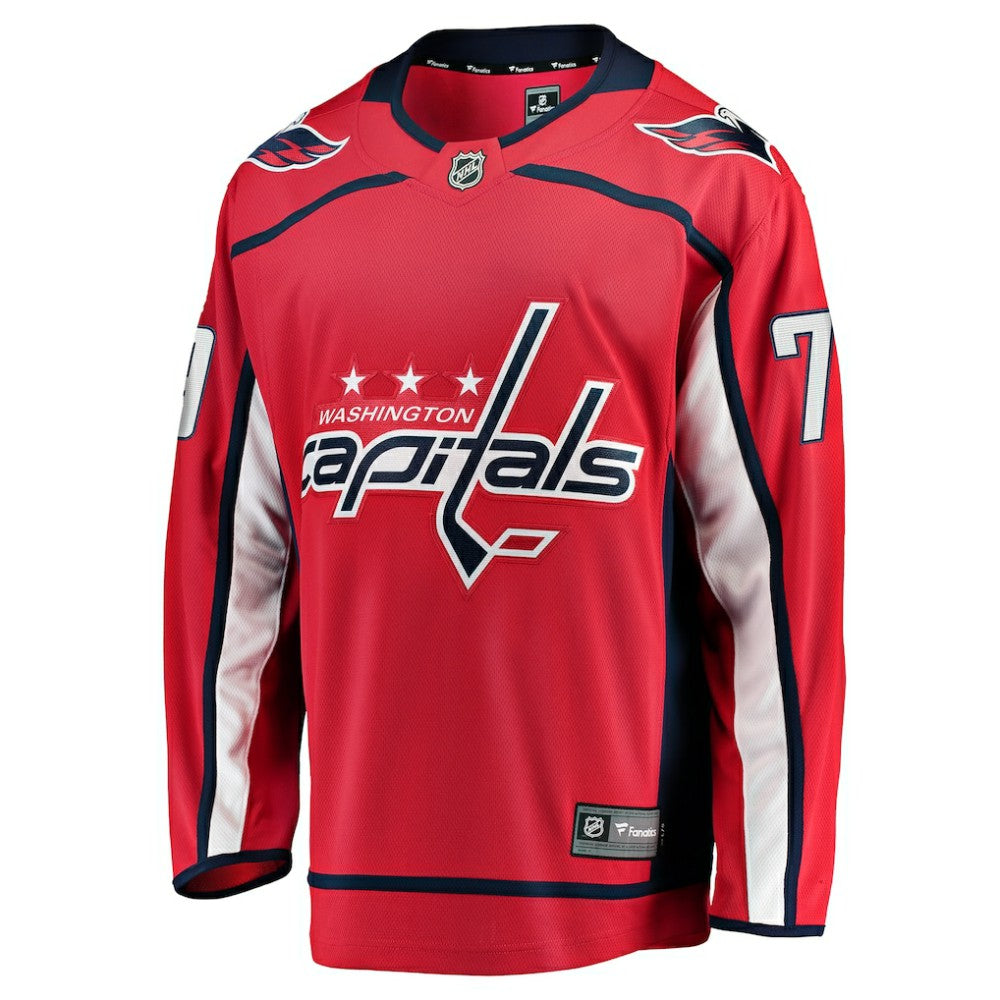 Charlie Lindgren Washington Capitals Fanatics Home Breakaway Player Jersey Red