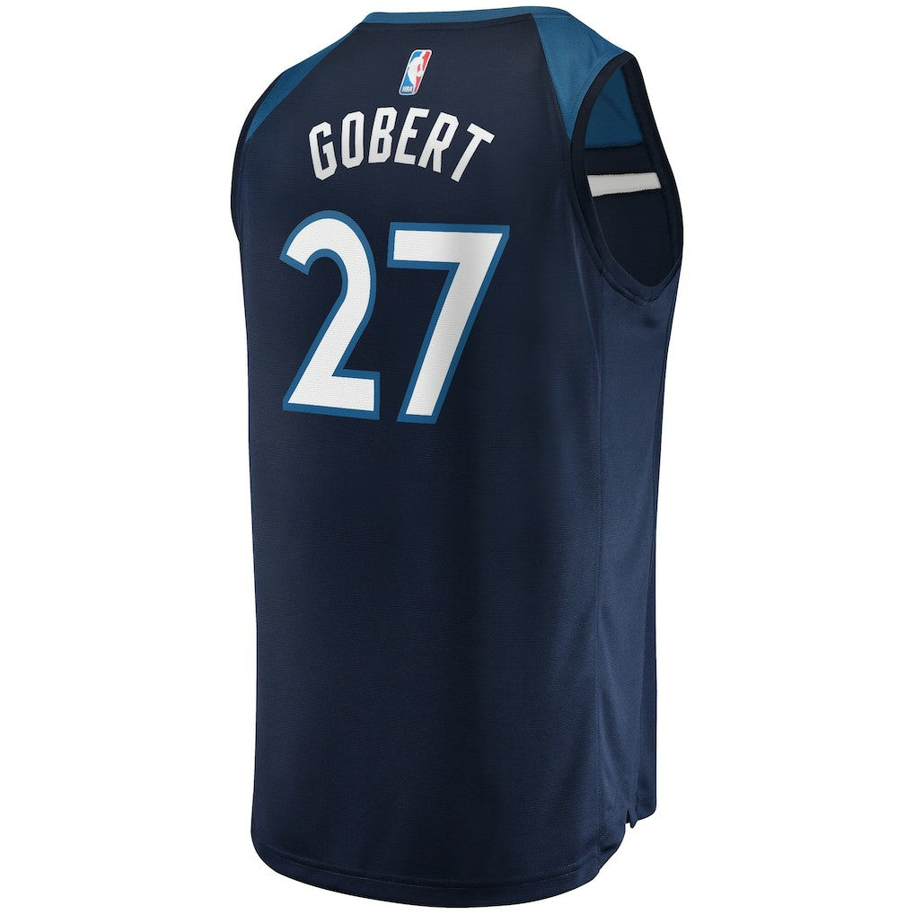 Rudy Gobert Minnesota Timberwolves Fast Break Replica Jersey - Icon Edition - Navy
