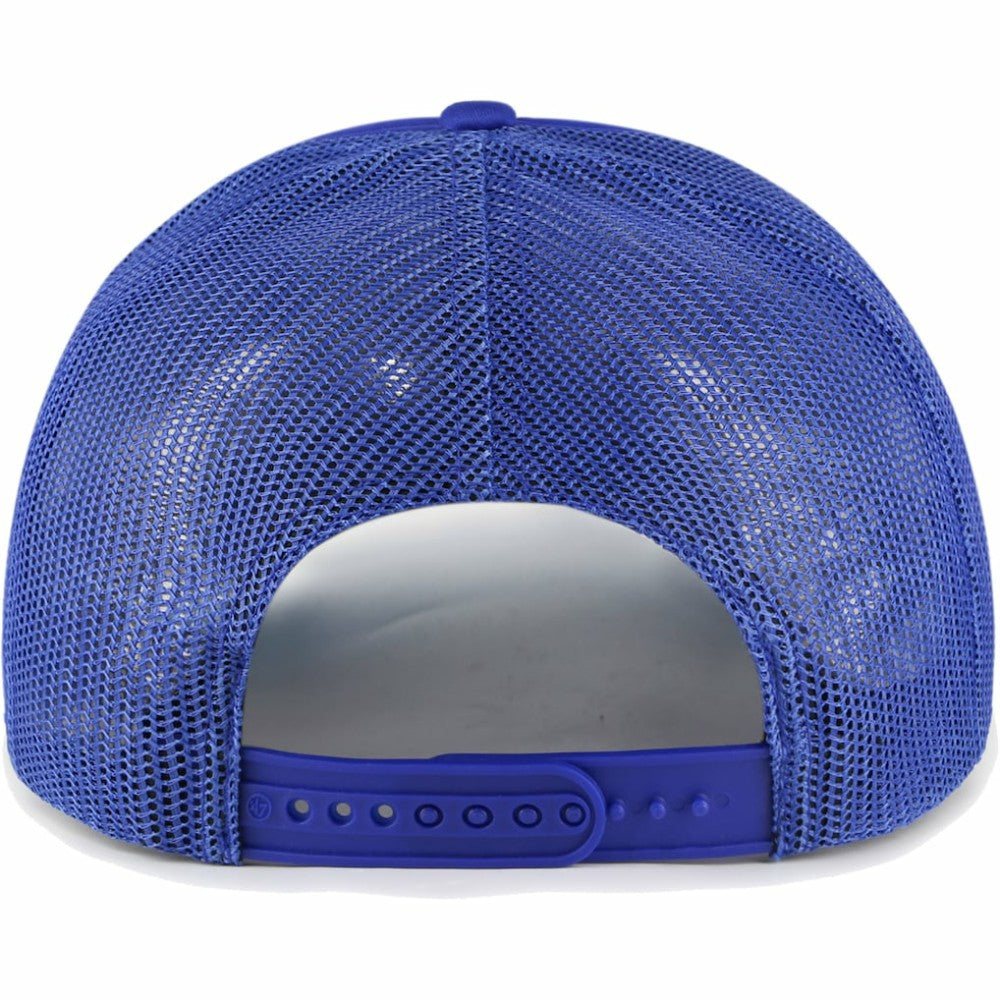 Chicago Cubs Backhaul Foam Trucker Snapback Hat Royal | 47 brand
