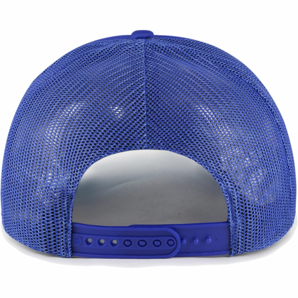 Los Angeles Dodgers Backhaul Foam Trucker Snapback Hat Royal | 47 brand