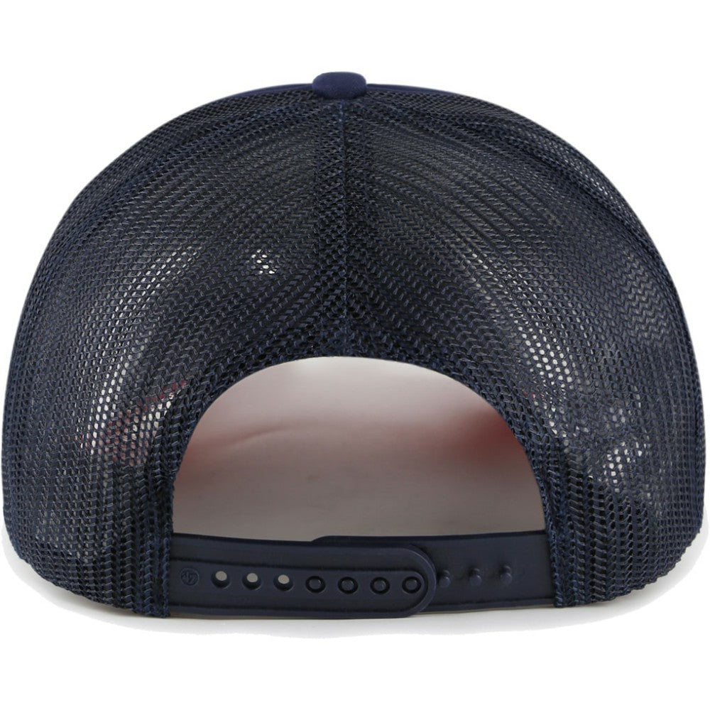 Boston Red Sox Backhaul Foam Trucker Snapback Hat Navy | 47 brand
