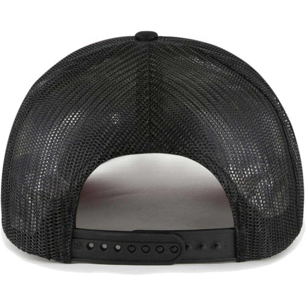 San Francisco Giants Backhaul Foam Trucker Snapback Hat Black | 47 brand