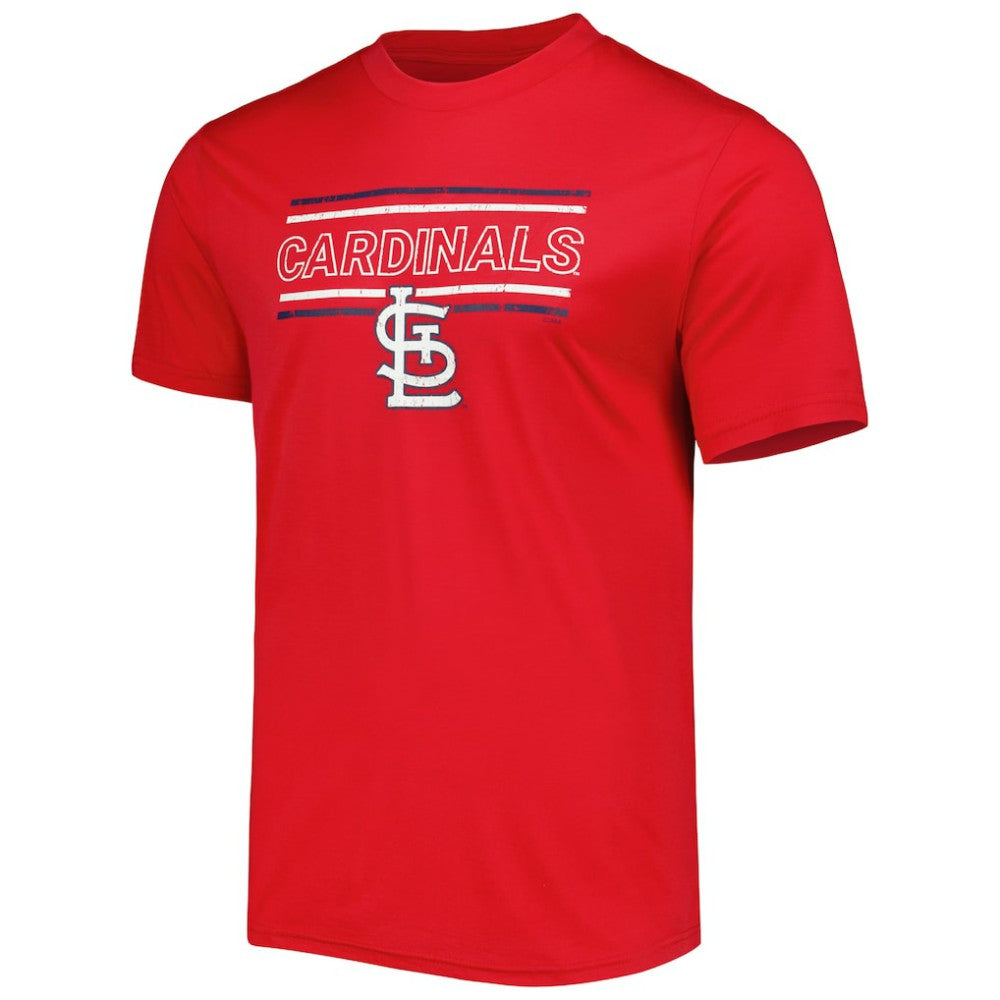 St. Louis Cardinals Concepts Sport Badge Top & Pants Sleep Set Red/Navy