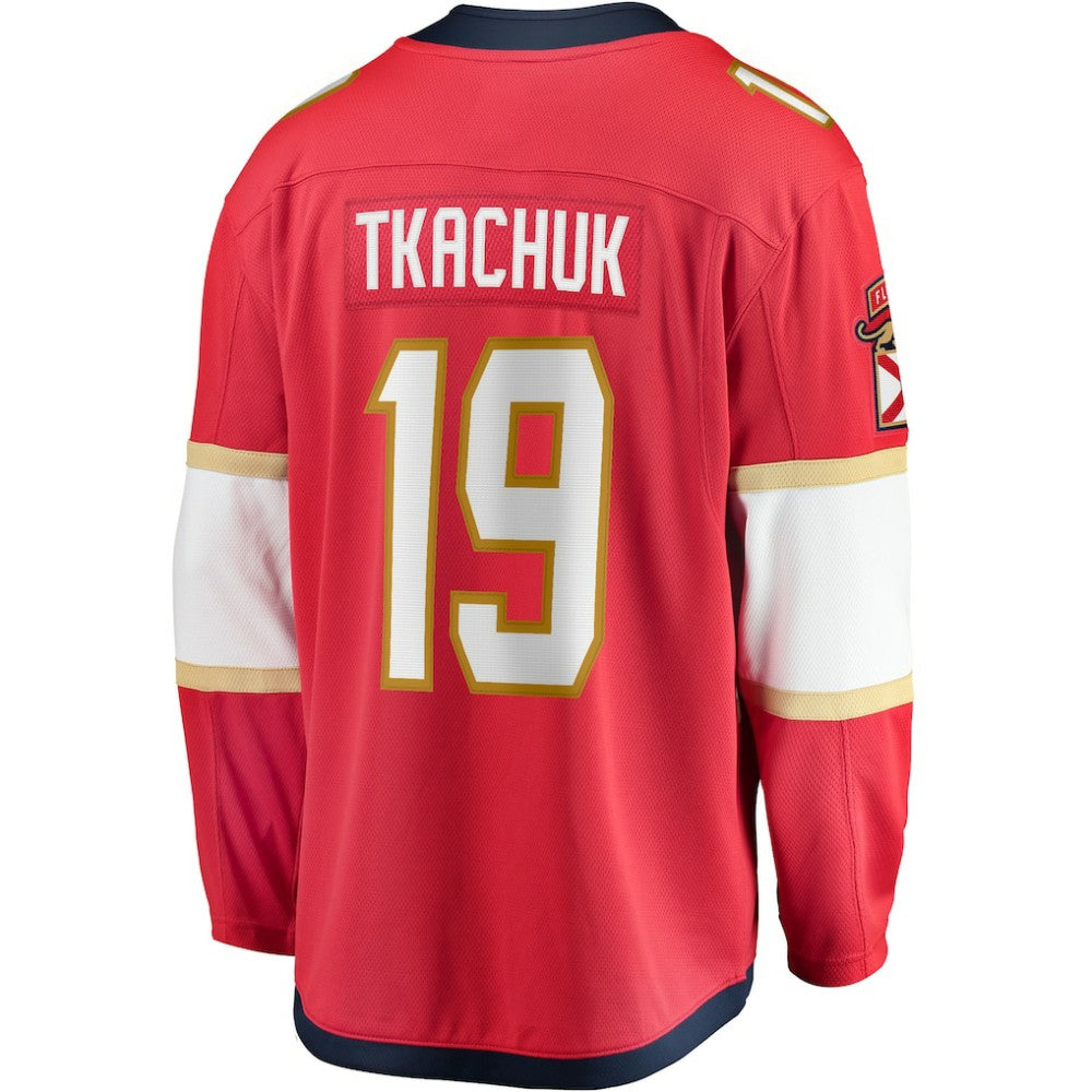 Matthew Tkachuk Florida Panthers Fanatics Home Breakaway Player Jersey Red