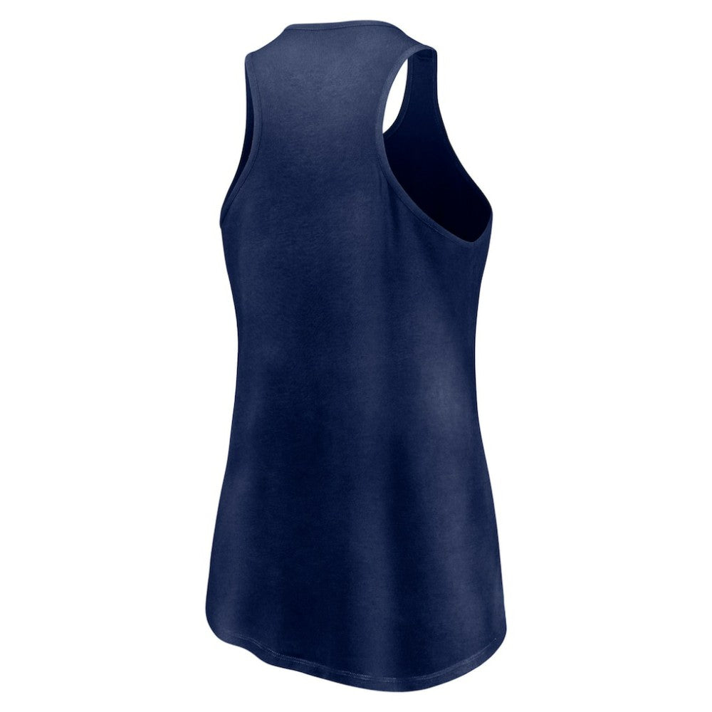 Chicago White Sox Women's Simplicity Swing Racerback Scoop Neck Tank Top Navy