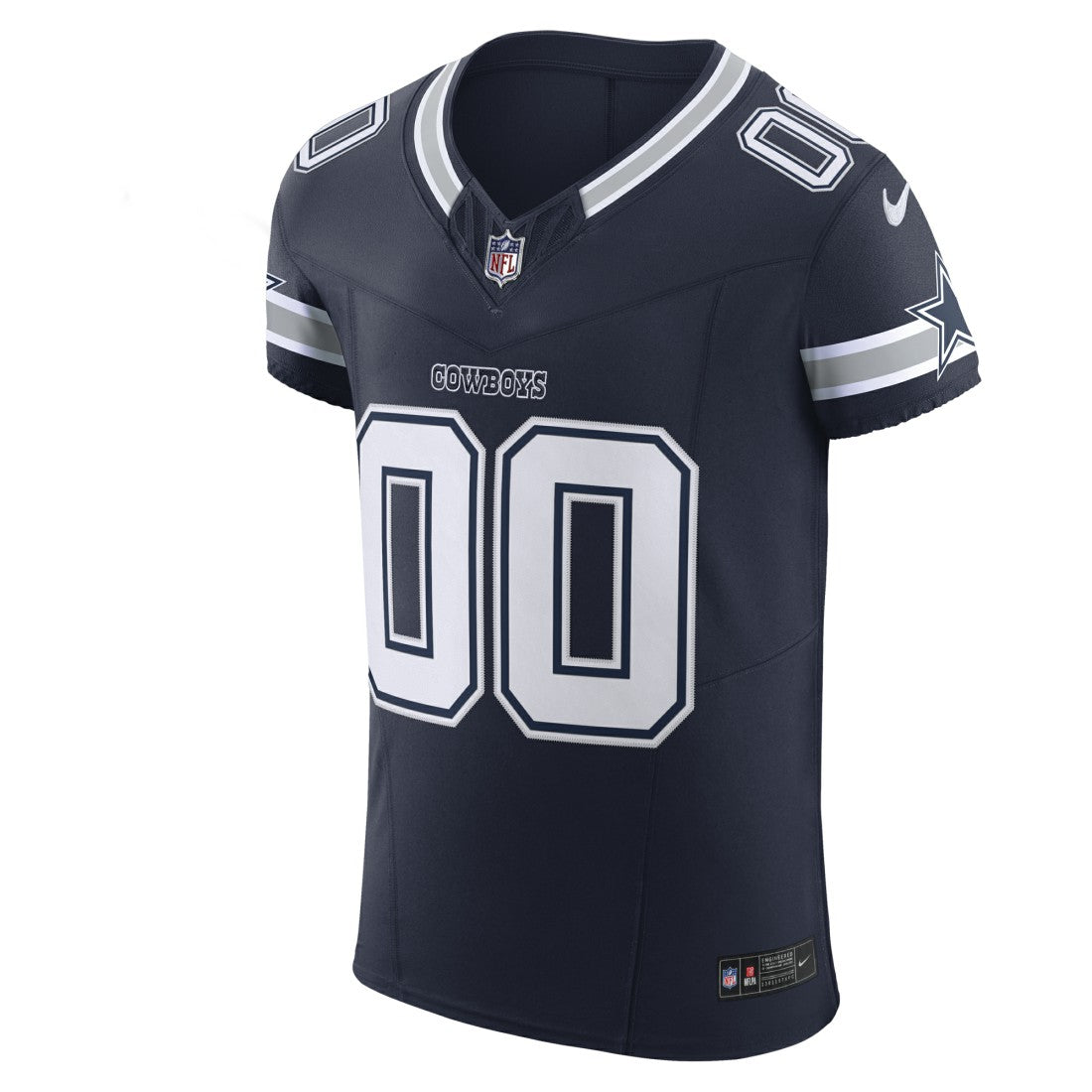 Dallas Cowboys Vapor F.U.S.E. Elite Custom Jersey - Navy