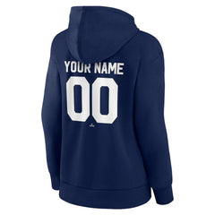 New York Yankees Women's Personalized Cooperstown Collection Winning Streak Pullover Hoodie Navy