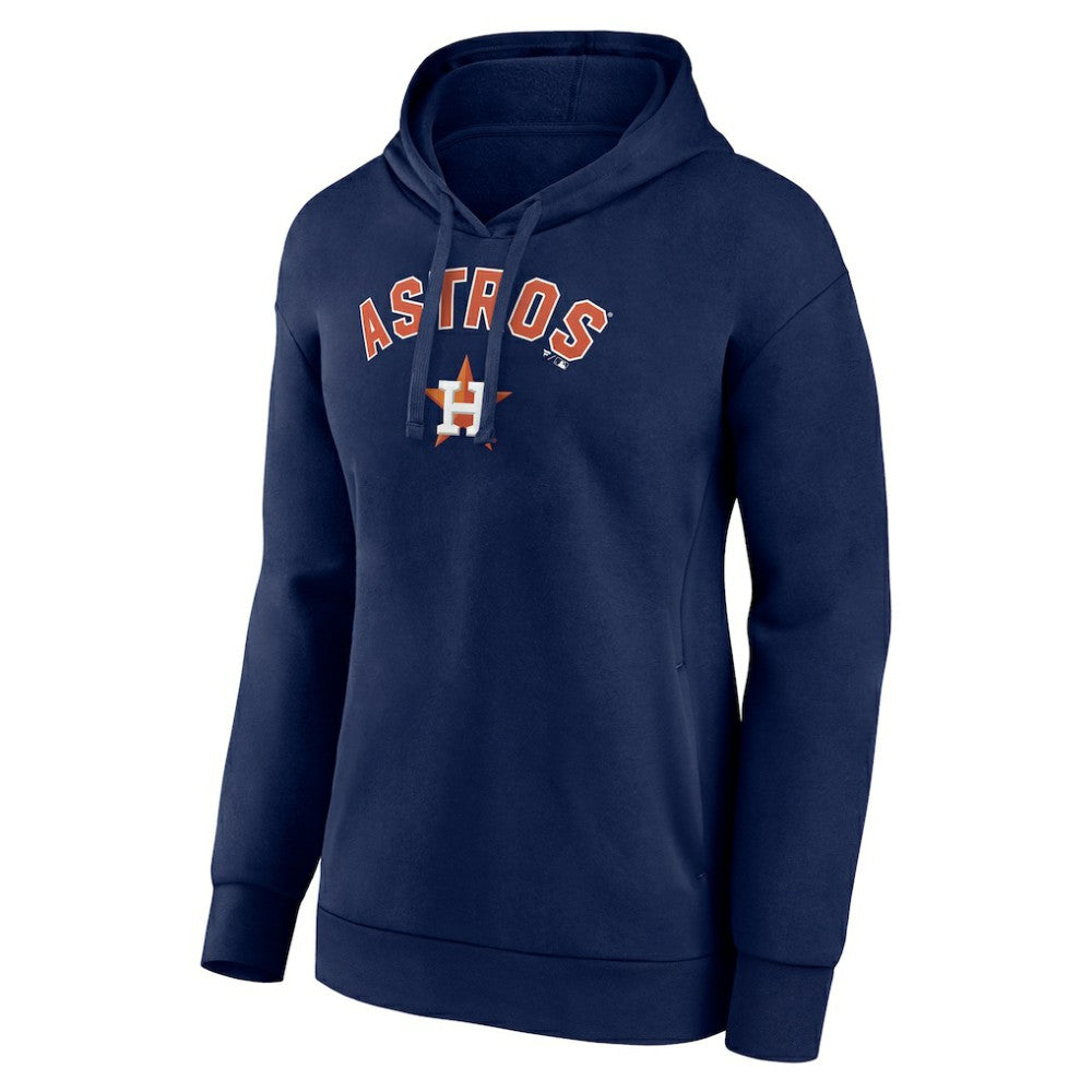 Houston Astros Women's Personalized Team Winning Streak Pullover Hoodie Navy