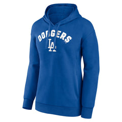Los Angeles Dodgers Women's Personalized Team Winning Streak Pullover Hoodie Royal