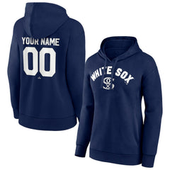 Chicago White Sox Women's Cooperstown Collection Personalized Alternate Winning Streak Pullover Hoodie Navy