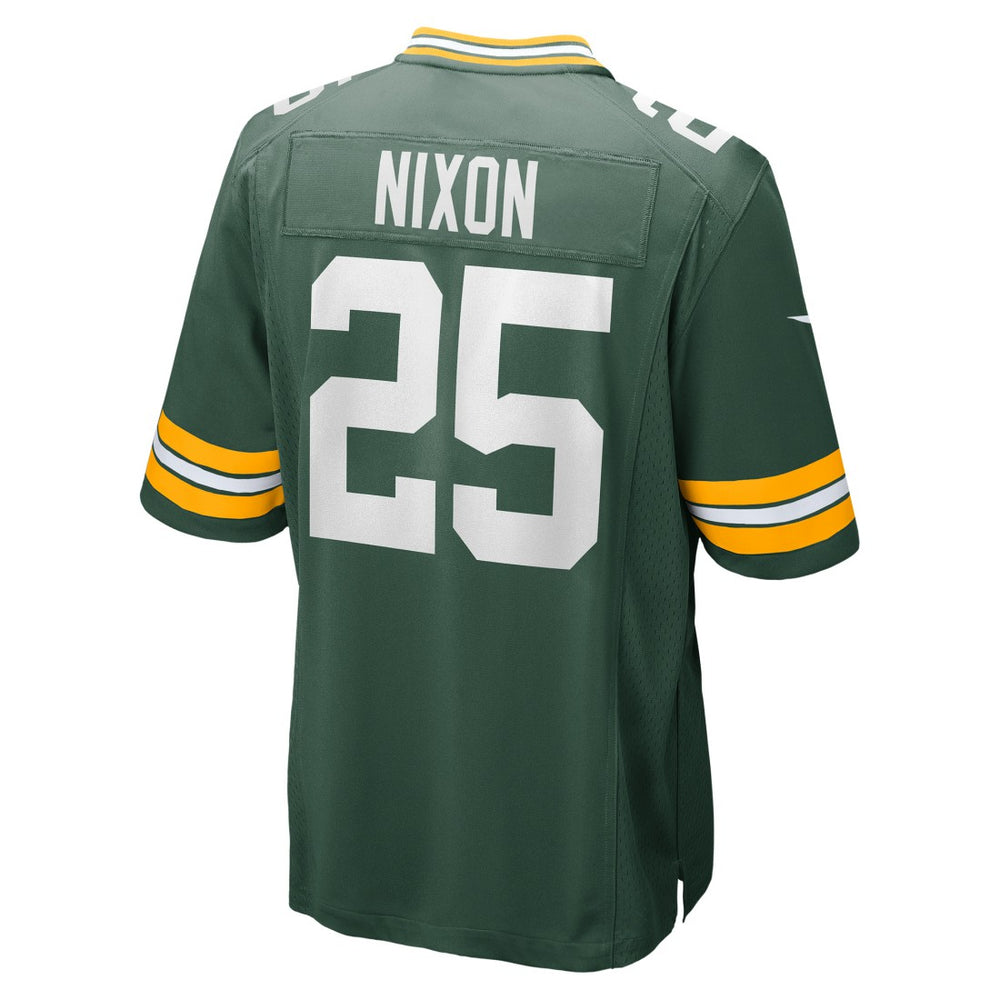 Keisean Nixon Green Bay Packers Game Player Jersey - Green
