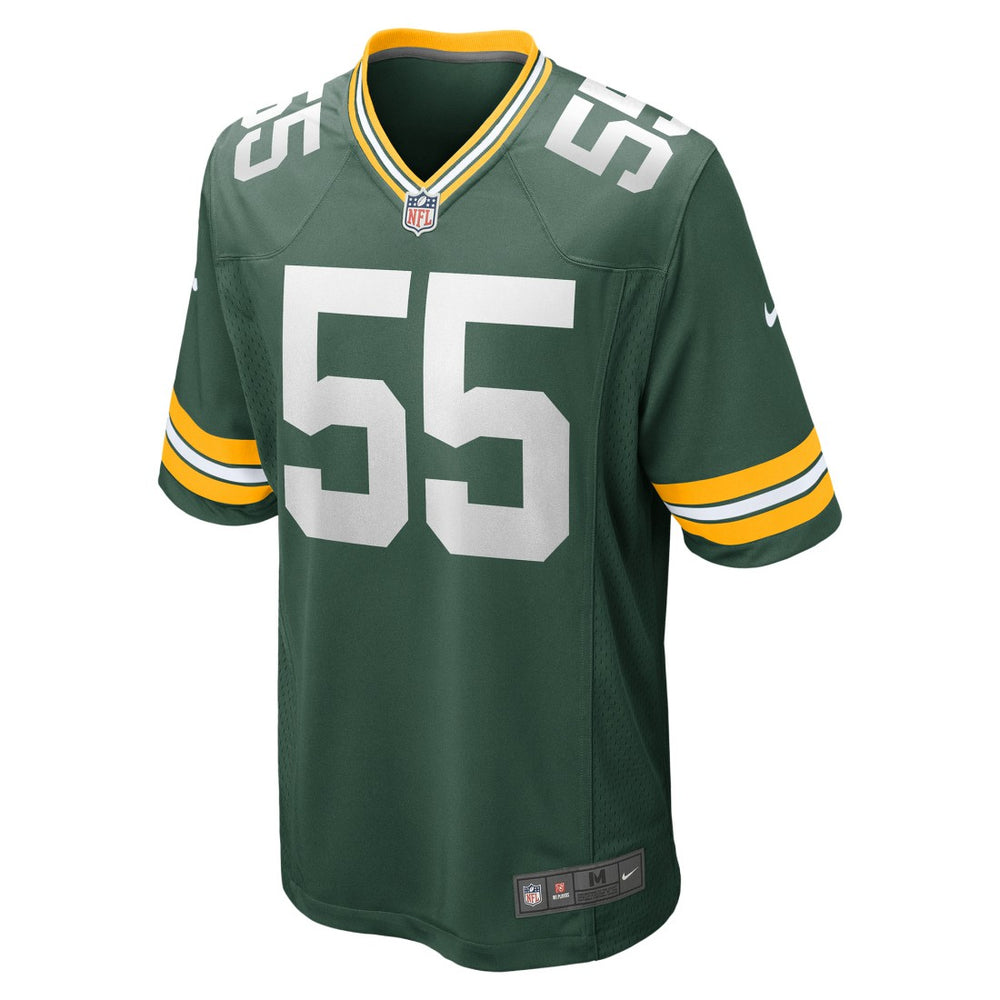 Kingsley Enagbare Green Bay Packers Game Player Jersey - Green