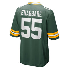 Kingsley Enagbare Green Bay Packers Game Player Jersey - Green