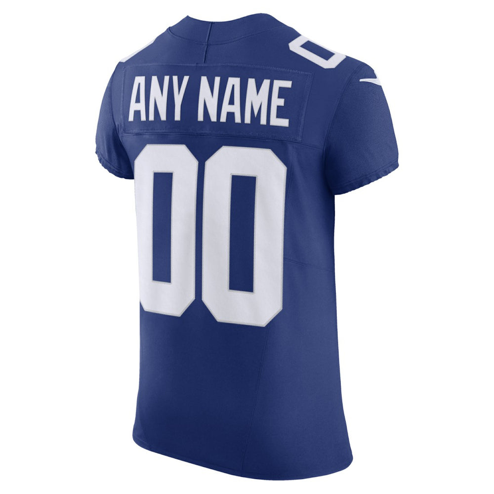 New York Giants Vapor F.U.S.E. Elite Custom Jersey - Royal