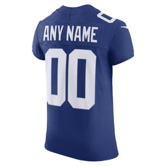New York Giants Vapor F.U.S.E. Elite Custom Jersey - Royal
