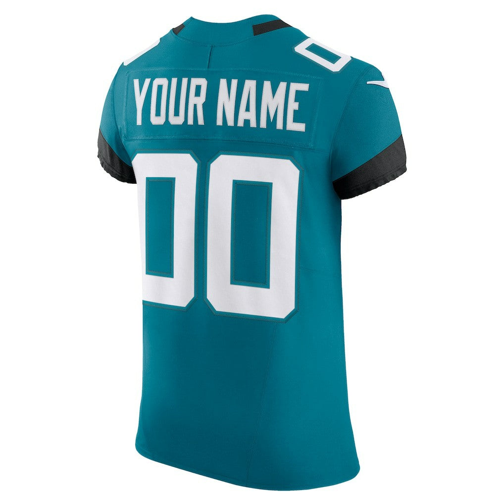 Jacksonville Jaguars Vapor F.U.S.E. Elite Custom Jersey - Teal