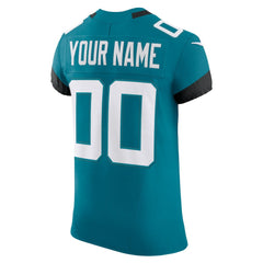 Jacksonville Jaguars Vapor F.U.S.E. Elite Custom Jersey - Teal