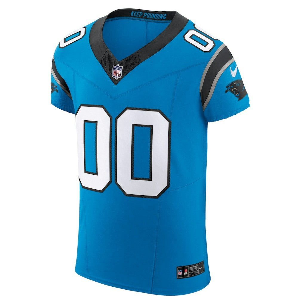 Carolina Panthers Vapor F.U.S.E. Elite Custom Jersey - Blue