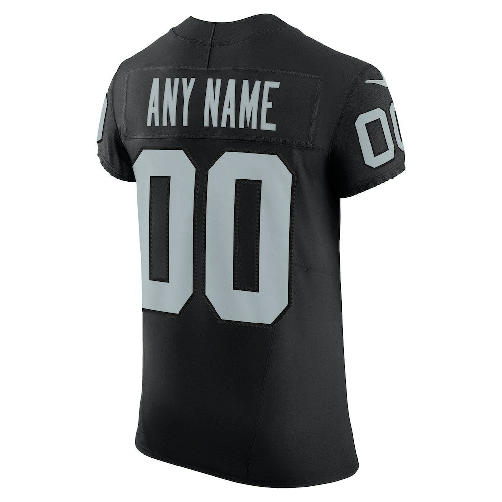 Las Vegas Raiders Vapor F.U.S.E. Elite Custom Jersey - Black