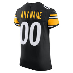 Pittsburgh Steelers Vapor F.U.S.E. Elite Custom Jersey - Black