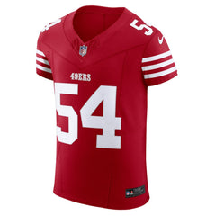 Fred Warner San Francisco 49ers Vapor F.U.S.E. Elite Jersey - Scarlet