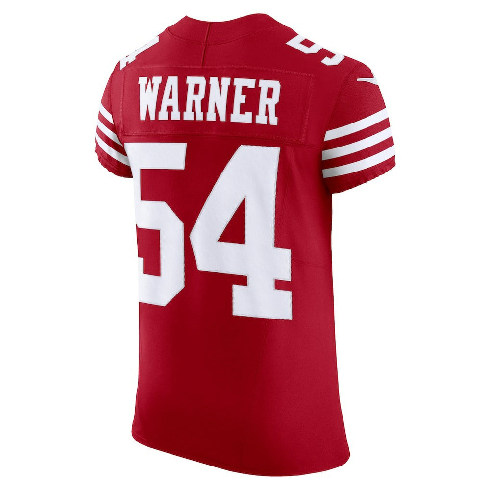 Fred Warner San Francisco 49ers Vapor F.U.S.E. Elite Jersey - Scarlet