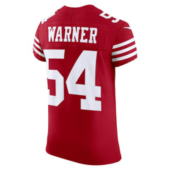 Fred Warner San Francisco 49ers Vapor F.U.S.E. Elite Jersey - Scarlet