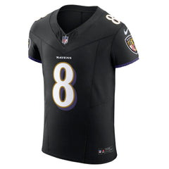 Lamar Jackson Baltimore Ravens Alternate Vapor F.U.S.E. Elite Jersey - Black