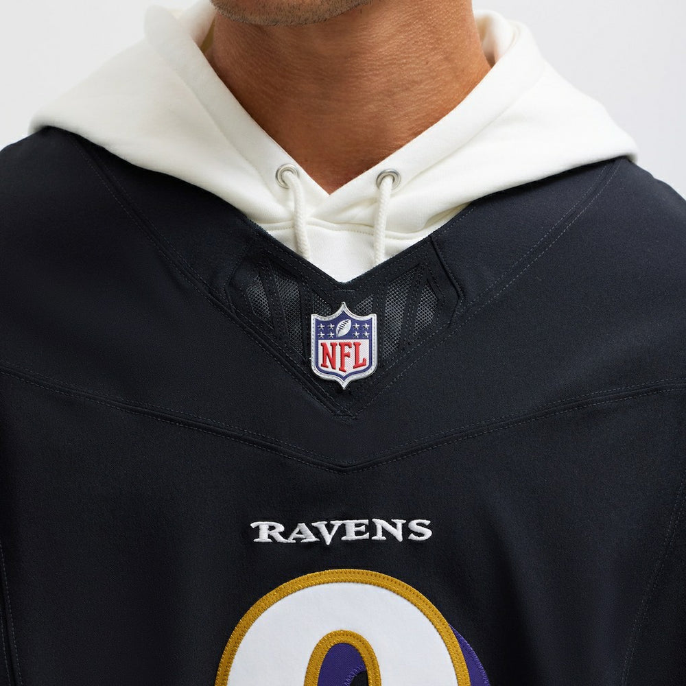 Lamar Jackson Baltimore Ravens Alternate Vapor F.U.S.E. Elite Jersey - Black