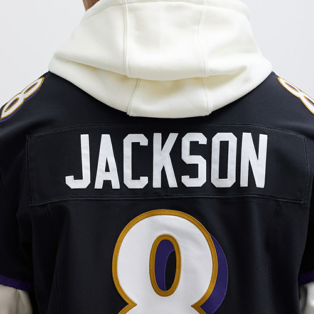 Lamar Jackson Baltimore Ravens Alternate Vapor F.U.S.E. Elite Jersey - Black