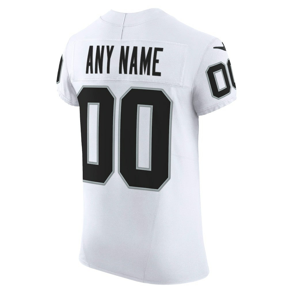 Las Vegas Raiders Vapor F.U.S.E. Elite Custom Jersey - White