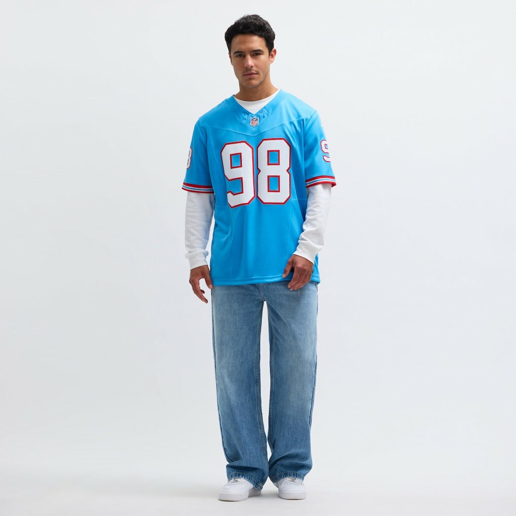Jeffery Simmons Tennessee Titans Vapor F.U.S.E. Limited Jersey - Light Blue