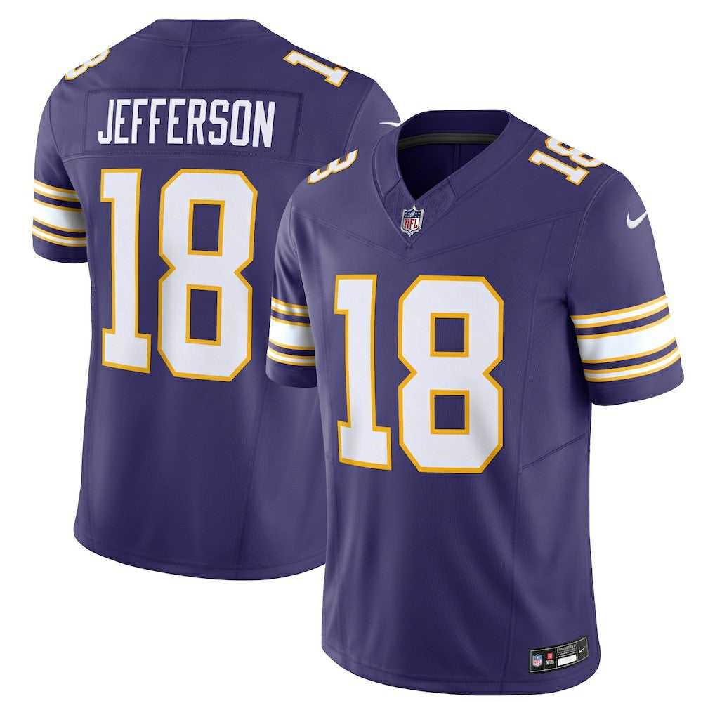 Justin Jefferson Minnesota Vikings Vapor F.U.S.E. Limited Jersey - Purple