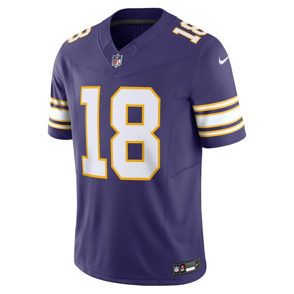 Justin Jefferson Minnesota Vikings Vapor F.U.S.E. Limited Jersey - Purple