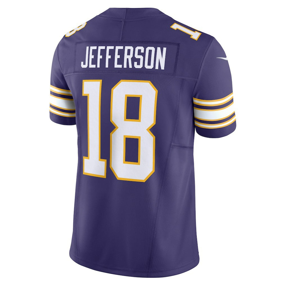 Justin Jefferson Minnesota Vikings Vapor F.U.S.E. Limited Jersey - Purple
