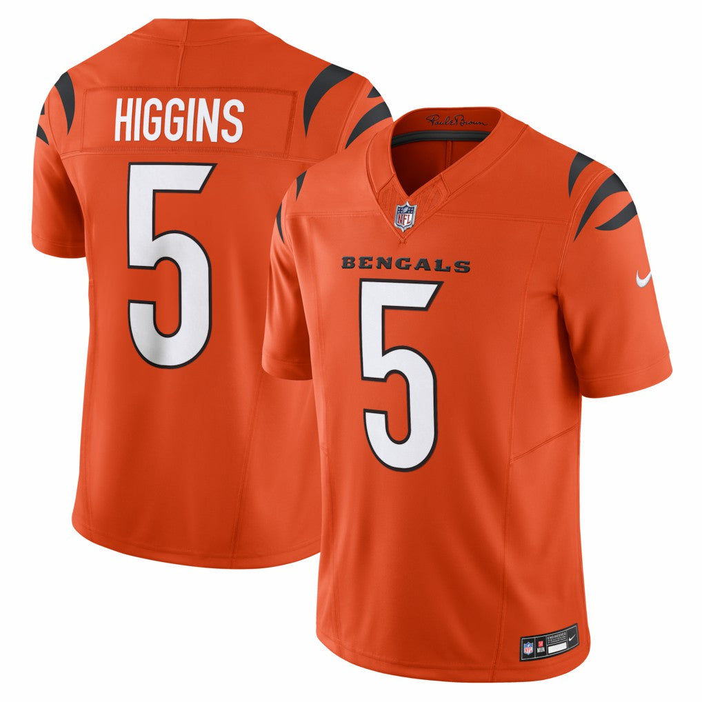 Tee Higgins Cincinnati Bengals Vapor F.U.S.E. Limited Jersey - Orange