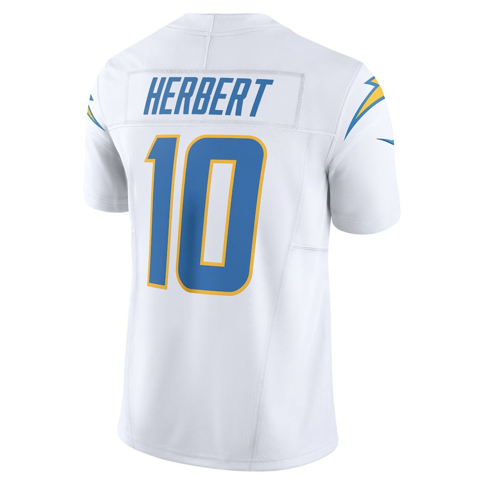 Justin Herbert Los Angeles Chargers Vapor F.U.S.E. Limited Jersey - White