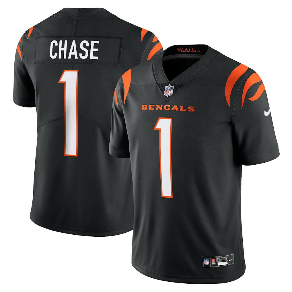 Ja'Marr Chase Cincinnati Bengals Vapor Untouchable Limited Jersey - Black