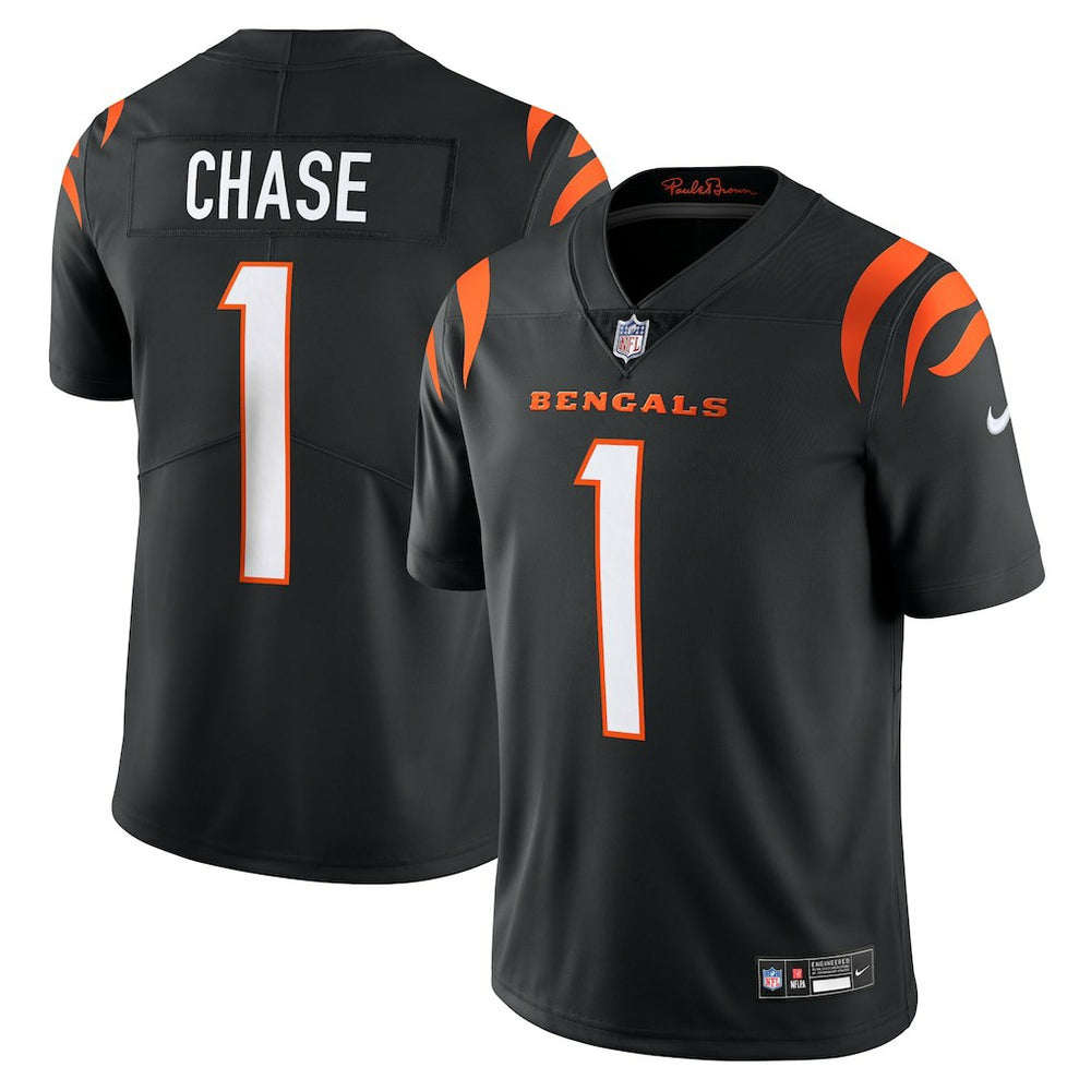 Ja'Marr Chase Cincinnati Bengals Vapor Untouchable Limited Jersey - Black