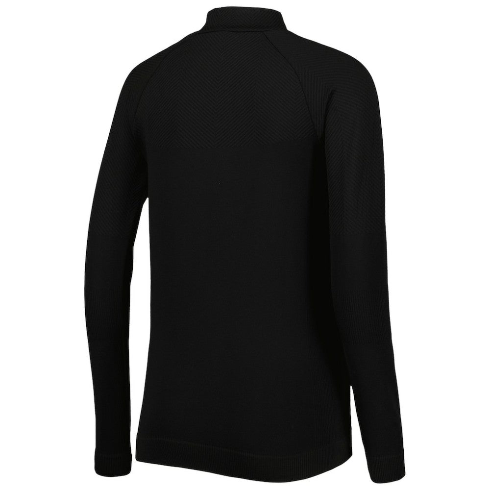 Chicago Cubs Levelwear Women's Energy Quarter-Zip Jacket Black