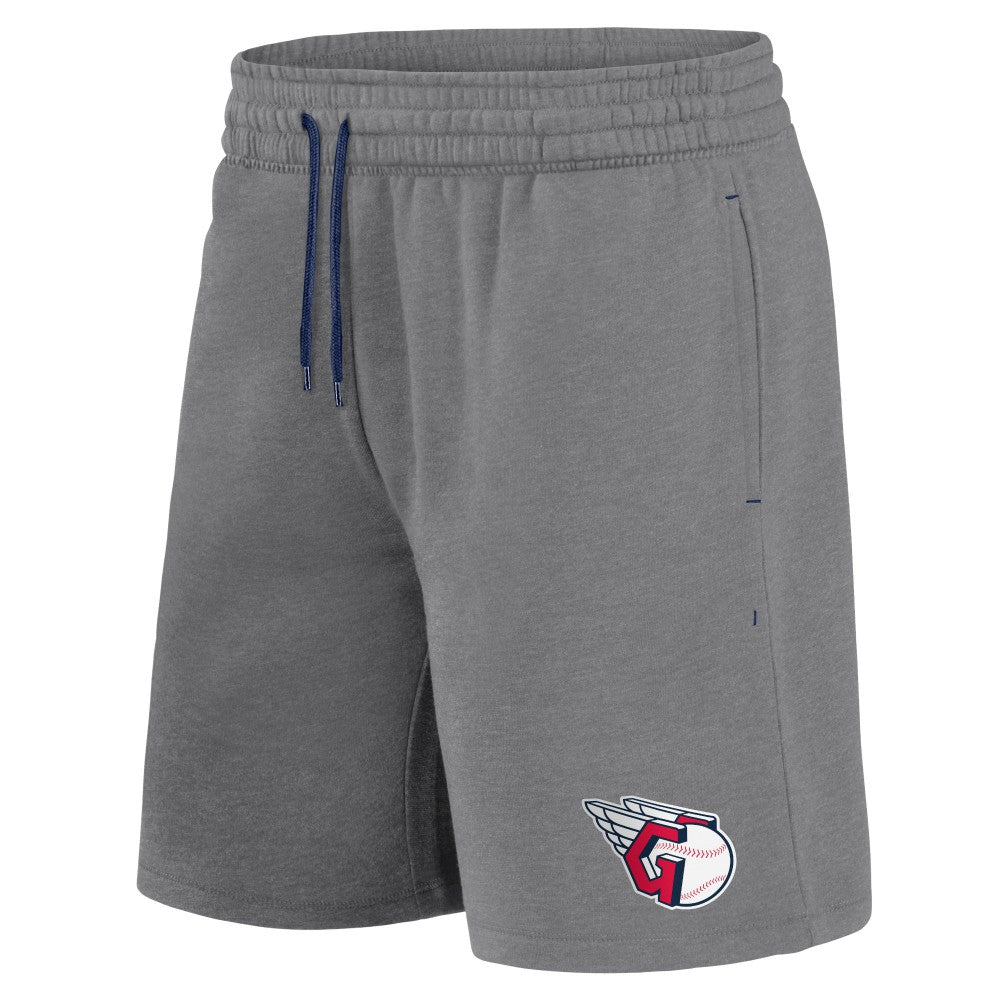Cleveland Guardians Arch T-Shirt & Shorts Combo Set Navy/Heather Gray